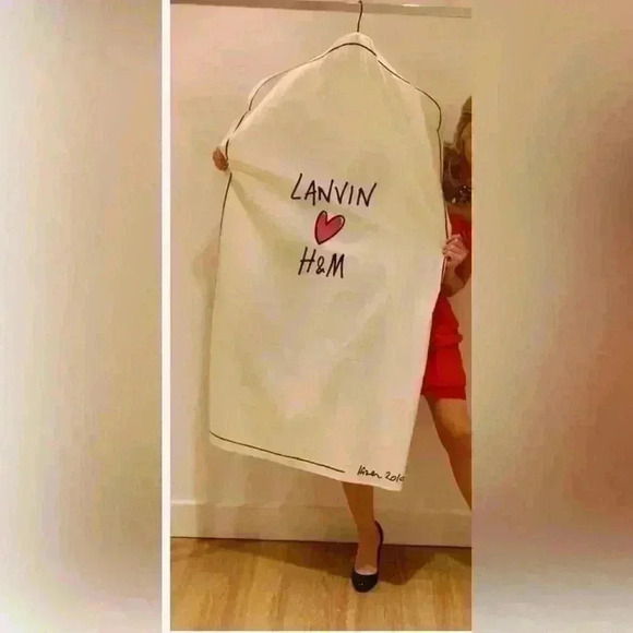 Lanvin for H&M Garment Bag Dustbag Clothing Hiver Winter 2010 - Picture 2 of 5